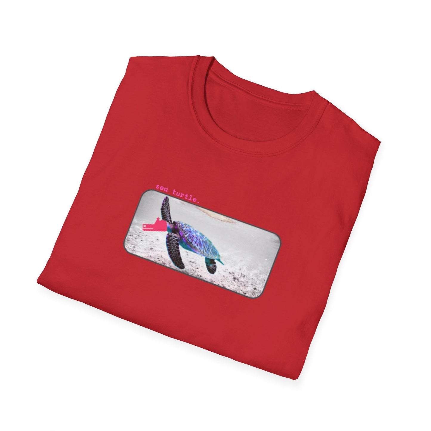 Abstracted Turtle Tee