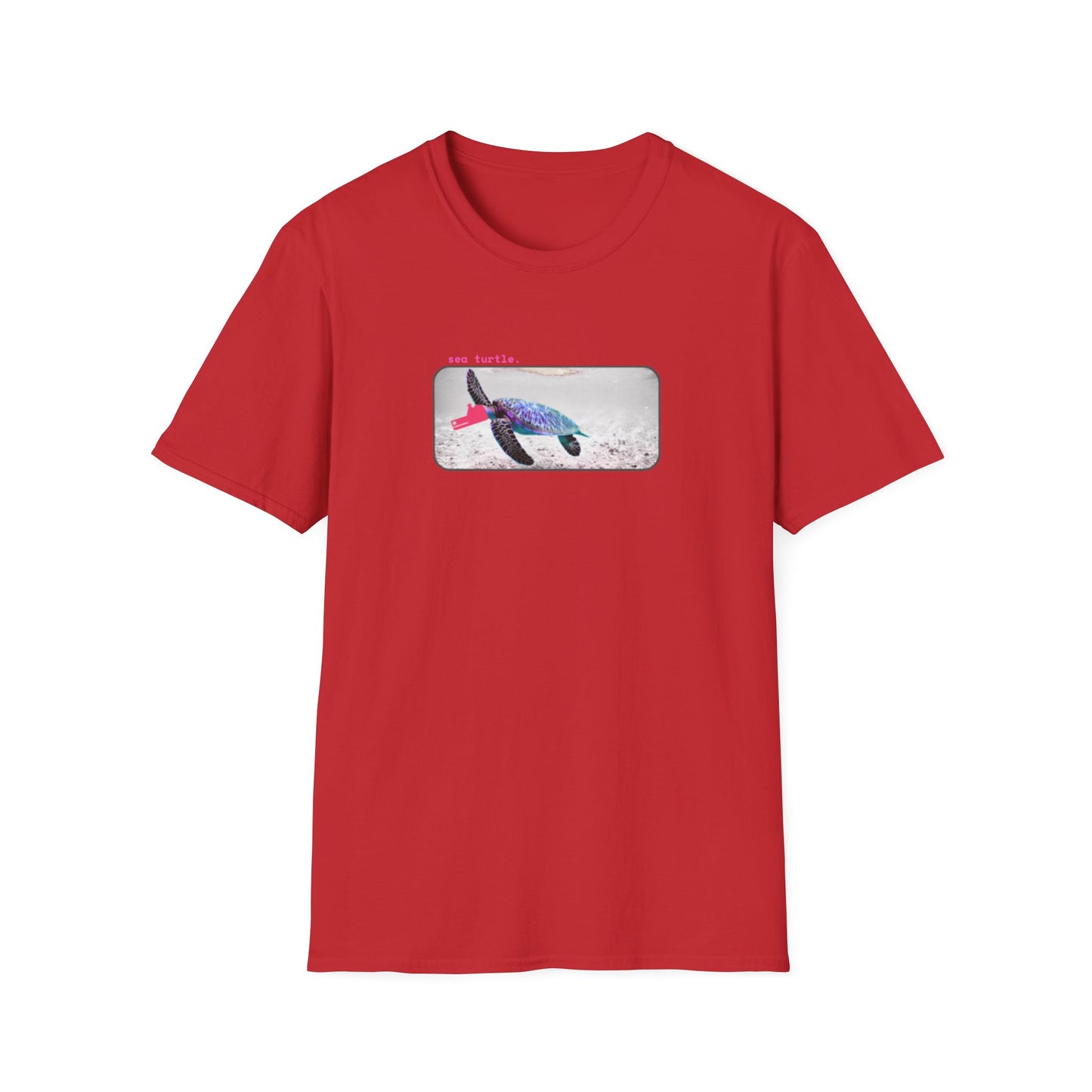 Abstracted Turtle Tee