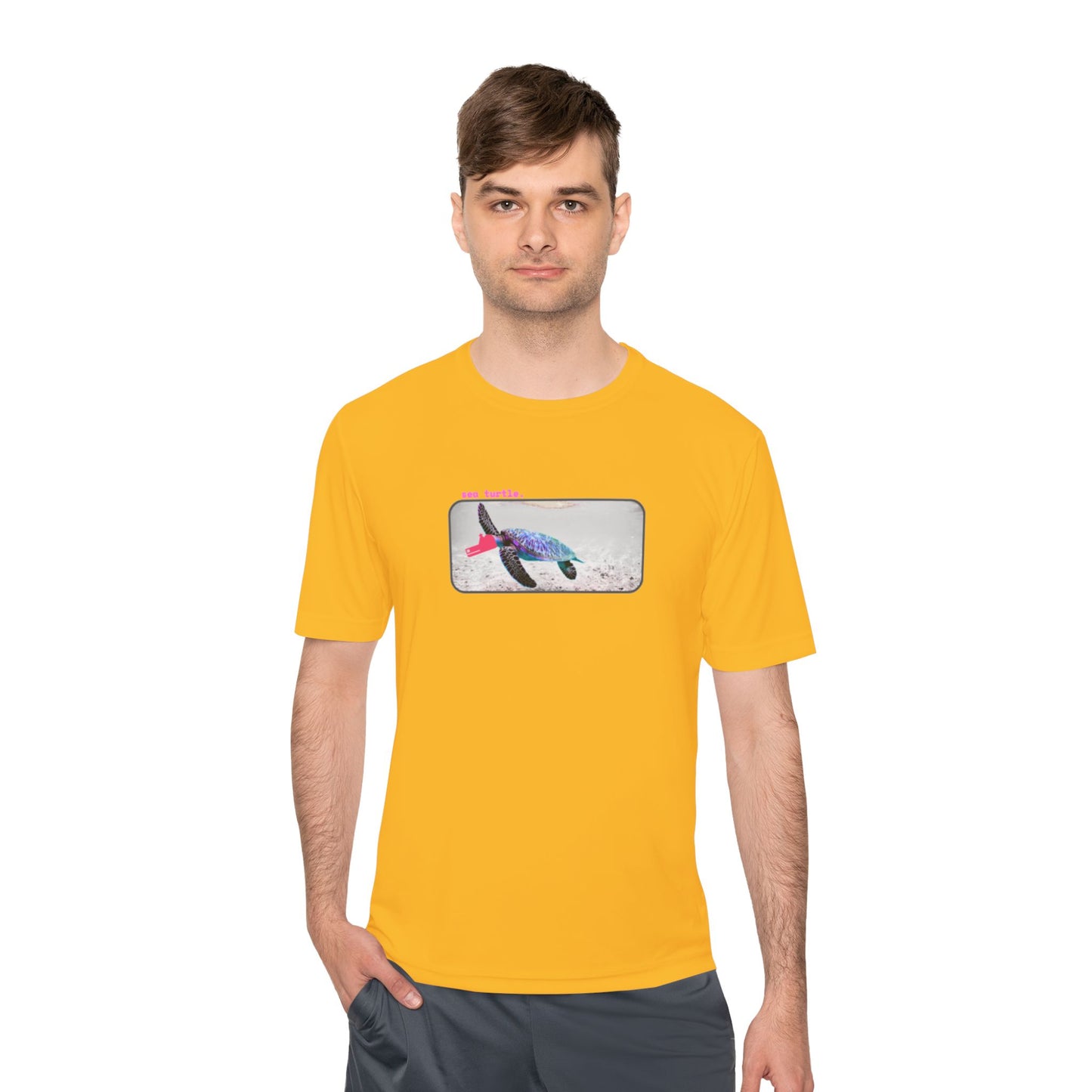 Abstracted Turtle Tee